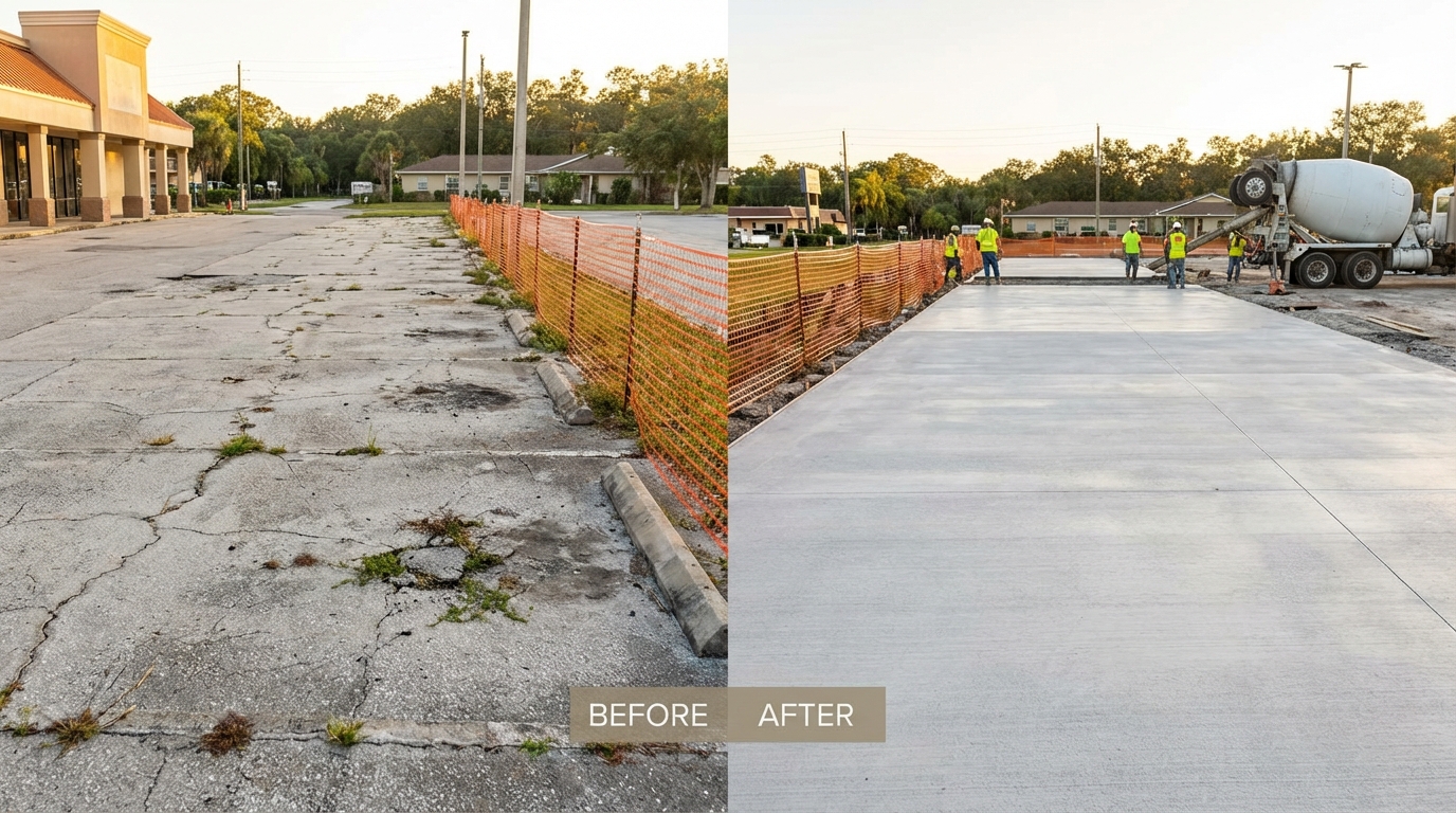 before after v2 Spring Hill FL