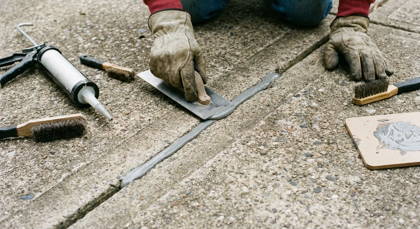concrete repair crack filling Spring Hill FL