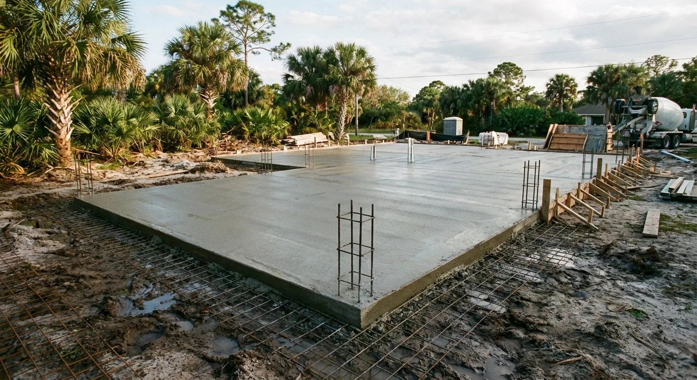 concrete slab foundation High Point FL